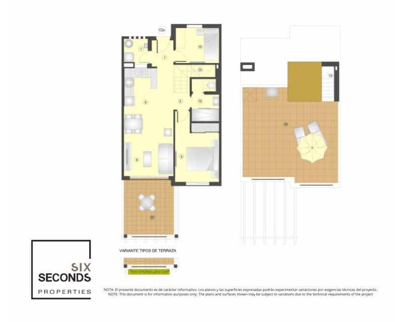 2 slaapkamer Penthouse te koop in Pulpi met zwembad - € 215.000 (Ref: 9778910)