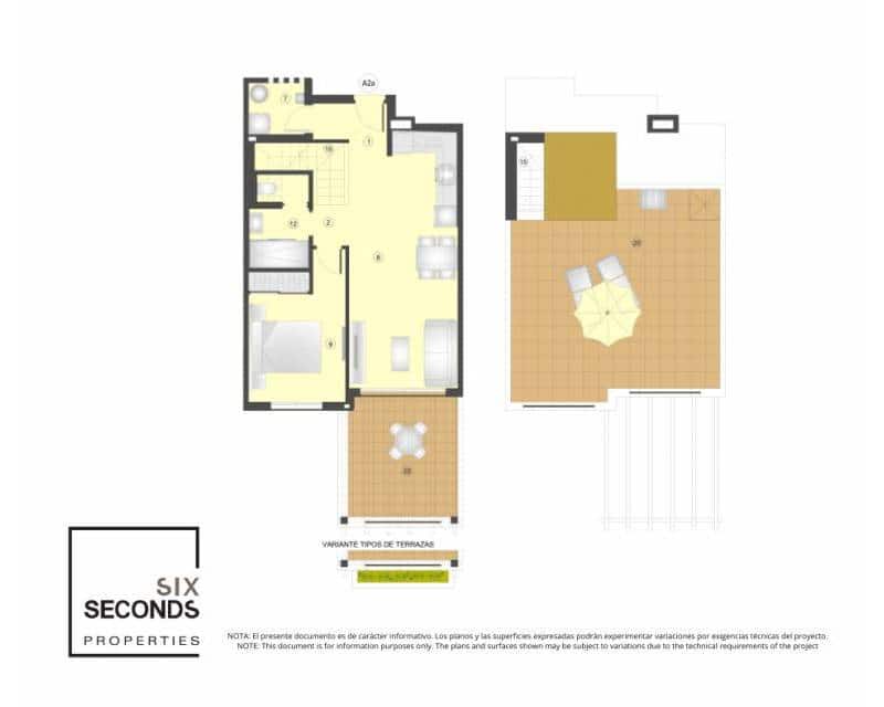 1 slaapkamer Penthouse te koop in Pulpi met zwembad - € 193.000 (Ref: 9778913)