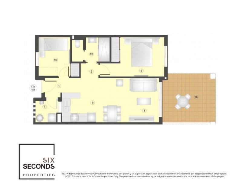 Apartamento de 2 habitaciones en Pulpí en venta con piscina - 196.000 € (Ref: 9778922)