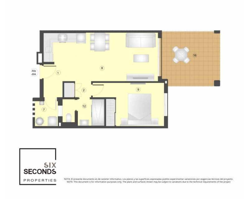 1 slaapkamer Strandappartement te koop in Pulpi met zwembad - € 178.000 (Ref: 9778923)