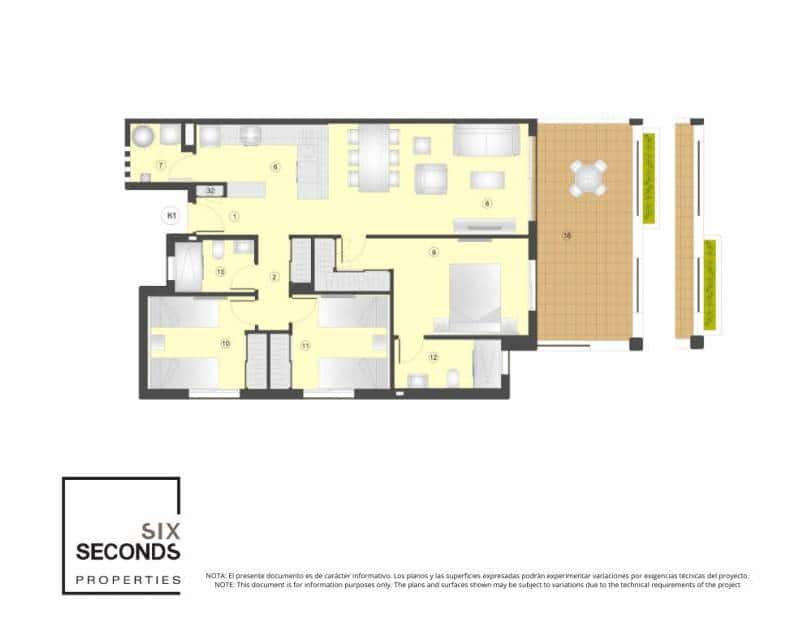 3 slaapkamer Appartement te koop in Pulpi met zwembad - € 229.000 (Ref: 9779106)