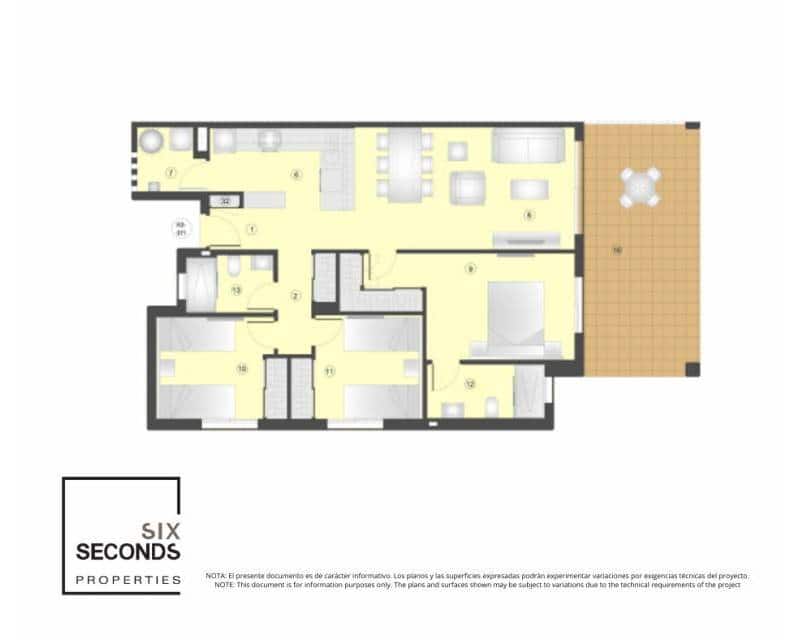 3 bedroom Apartment for sale in Pulpi with pool - € 280,000 (Ref: 9779110)