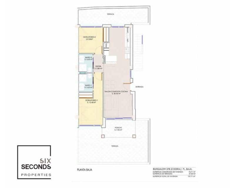 2 soverom Leilighet til salgs i Torrevieja med svømmebasseng garasje - € 312 500 (Ref: 9797641)
