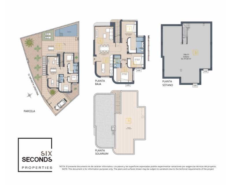 3 bedroom Villa for sale in Los Alcazares with pool - € 629,900 (Ref: 9797647)