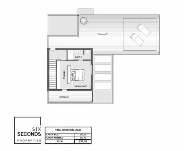 Chalet de 3 habitaciones en Ciudad Quesada, Rojales en venta con piscina garaje - 749.000 € (Ref: 9829614)