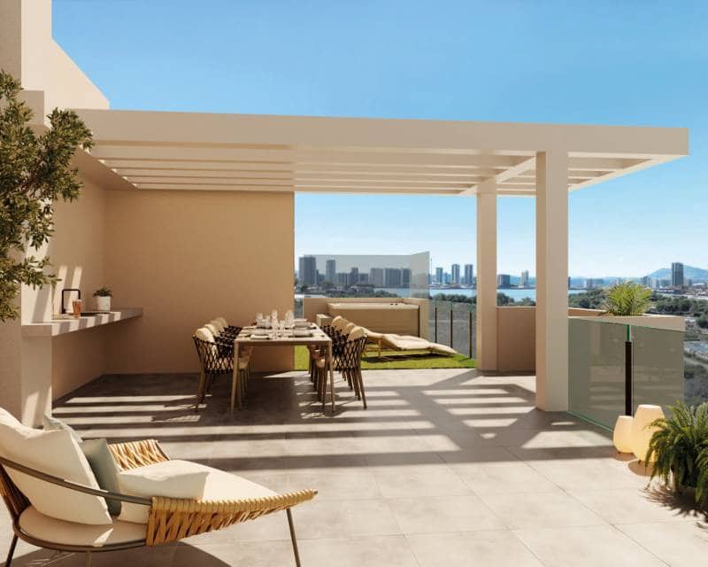 3 makuuhuone Kattohuoneisto myytävänä paikassa Calpe / Calp mukana uima-altaan - 800 000 € (Ref: 9829615)