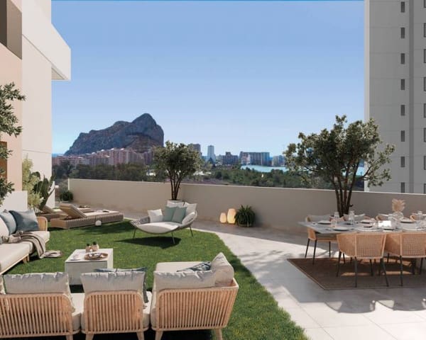 3 makuuhuone Kattohuoneisto myytävänä paikassa Levante - Playa Fossa, Calpe / Calp mukana uima-altaan - 800 000 € (Ref: 9829615)