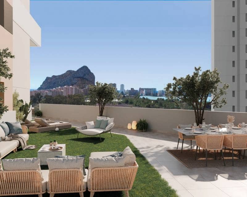 3 soveværelse Lejlighed til salg i Calpe / Calp med swimmingpool - € 500.000 (Ref: 9829893)