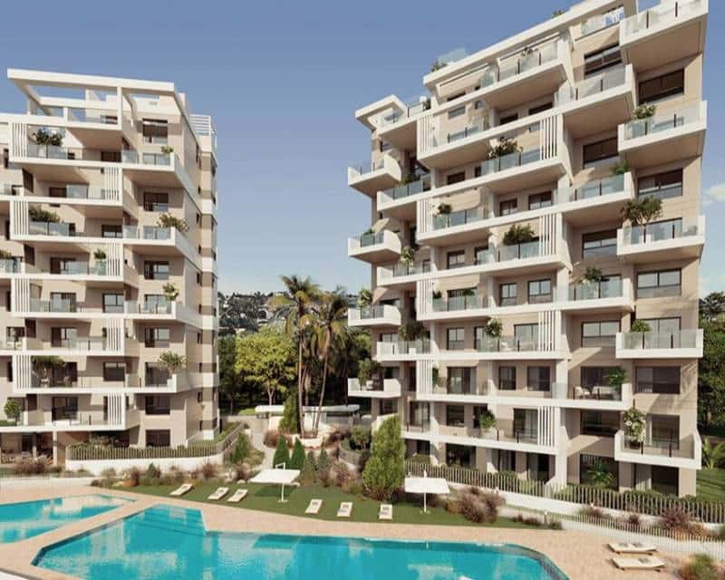 3 soveværelse Lejlighed til salg i Calpe / Calp med swimmingpool - € 500.000 (Ref: 9829893)
