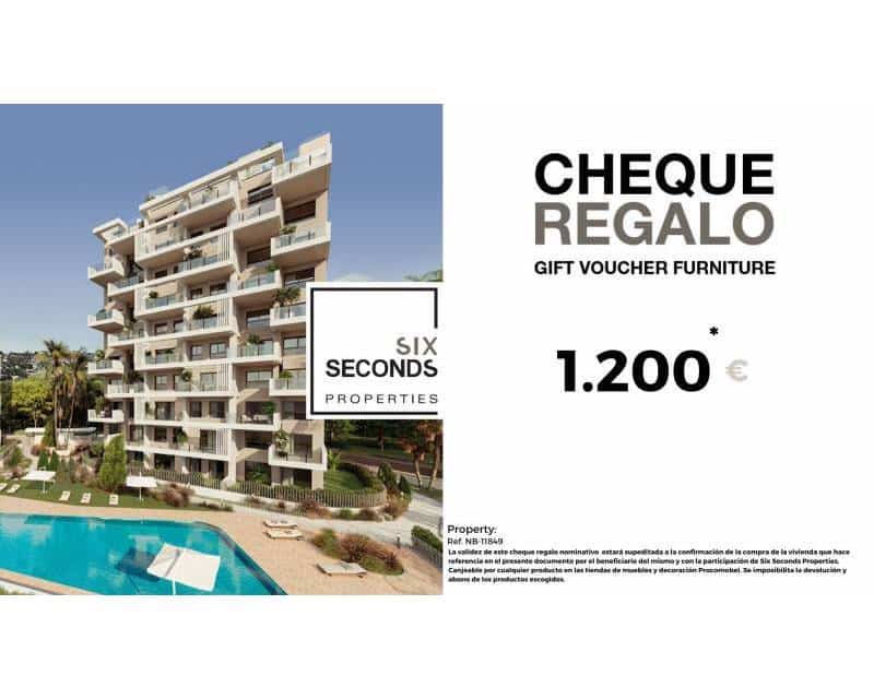 3 soveværelse Lejlighed til salg i Calpe / Calp med swimmingpool - € 500.000 (Ref: 9829893)