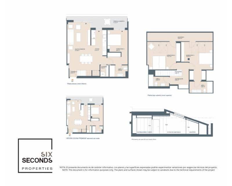 3 soverom Penthouse til salgs i Javea / Xabia med svømmebasseng - € 555 000 (Ref: 9834592)