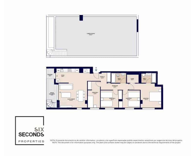 4 quarto Penthouse para venda em Alicante cidade com piscina - 456 500 € (Ref: 9834692)