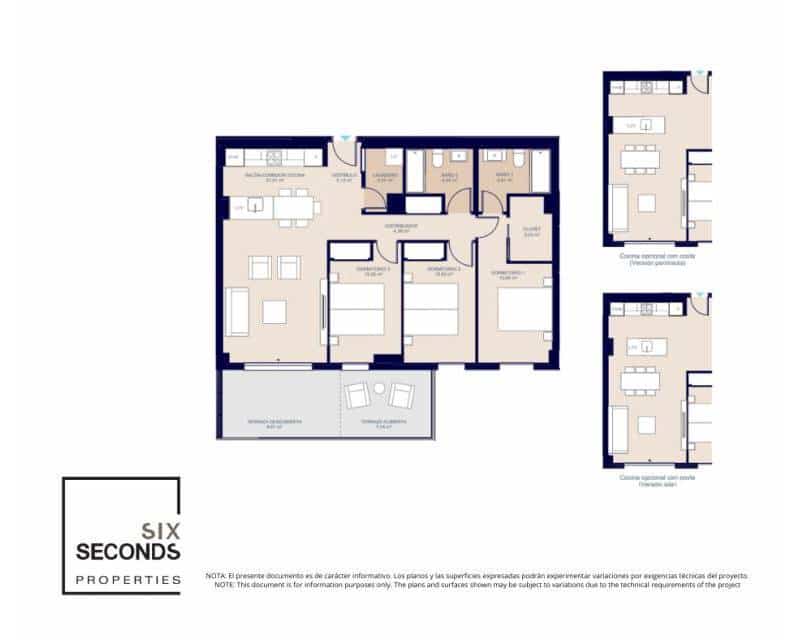 3 Zimmer Apartment zu verkaufen in La Villajoyosa / Vila Joiosa mit Pool - 440.000 € (Ref: 9838321)