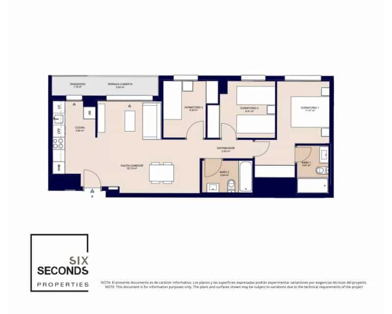 3 bedroom Apartment for sale in Alicante / Alacant city with pool - € 277,500 (Ref: 9838581)
