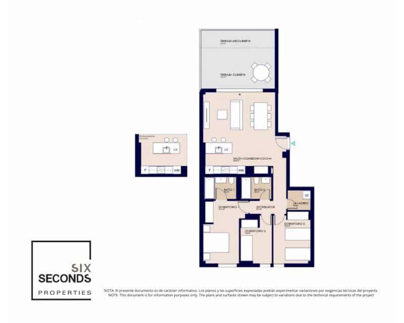 3 bedroom Apartment for sale in El Vergel / Verger with pool - € 395,000 (Ref: 9841767)