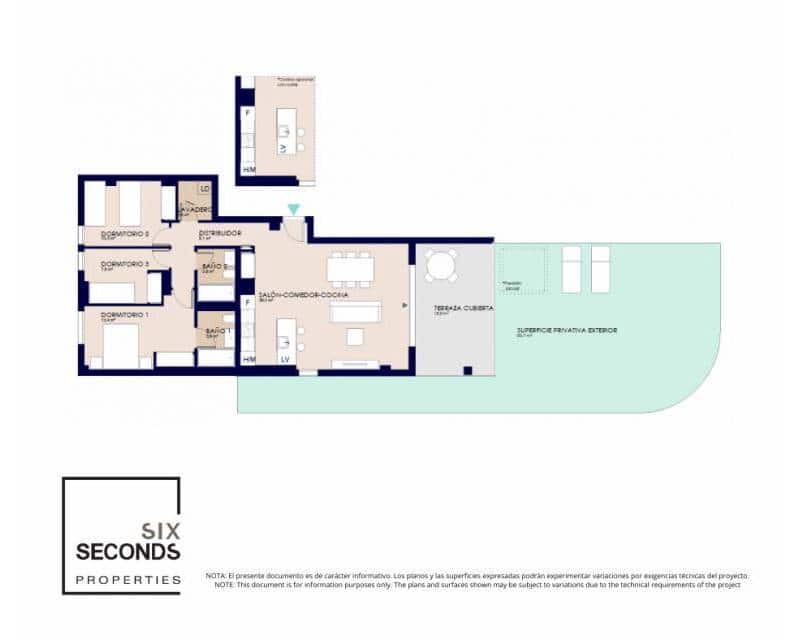 3 bedroom Apartment for sale in El Vergel / Verger with pool - € 450,000 (Ref: 9841772)