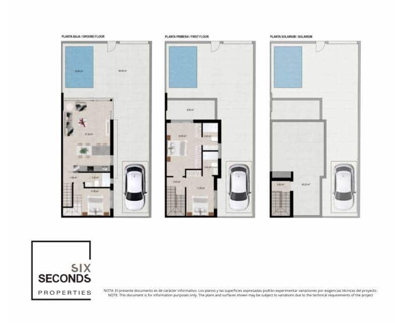 3 makuuhuone Paritalo myytävänä paikassa San Javier - 376 500 € (Ref: 9844258)