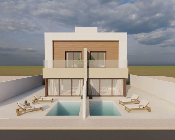 3 makuuhuone Paritalo myytävänä paikassa Santiago de la Ribera, San Javier - 376 500 € (Ref: 9844258)