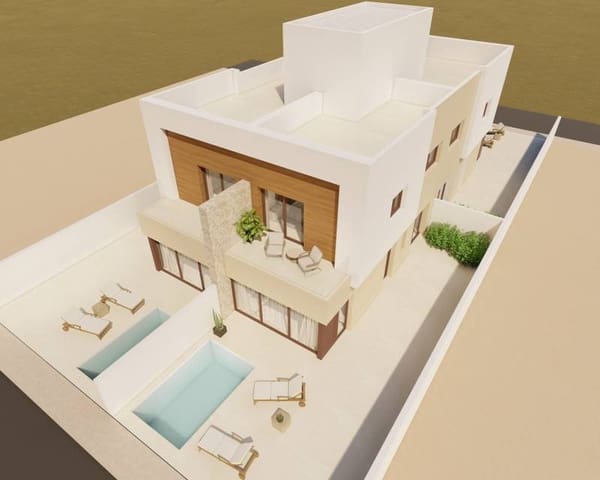 3 makuuhuone Paritalo myytävänä paikassa Santiago de la Ribera, San Javier - 376 500 € (Ref: 9844258)