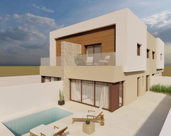 3 slaapkamer Halfvrijstaande villa te koop in Santiago de la Ribera, San Javier - € 376.500 (Ref: 9844258)