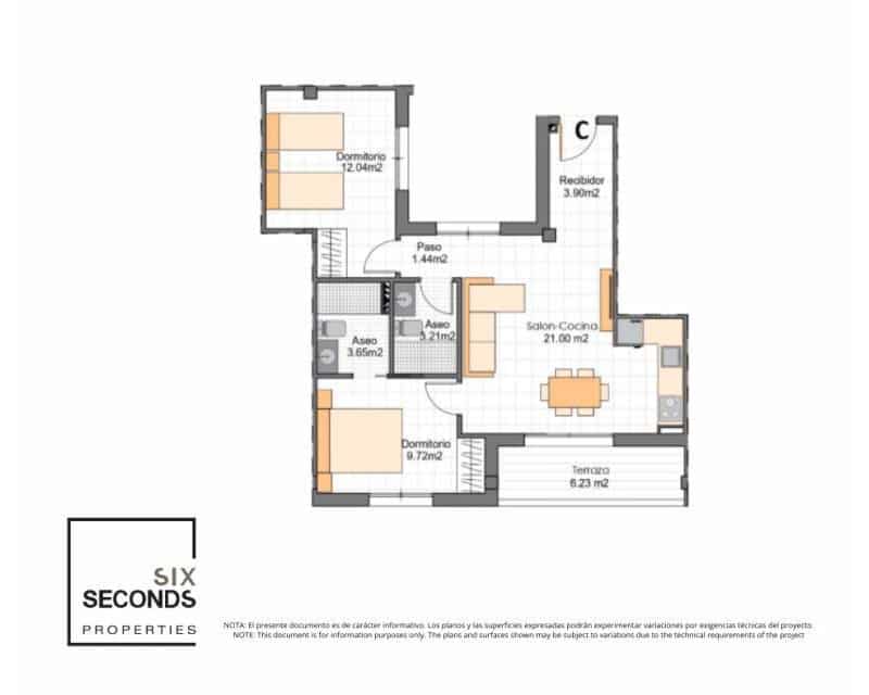 2 bedroom Apartment for sale in Lo Pagan with pool - € 249,900 (Ref: 9844260)