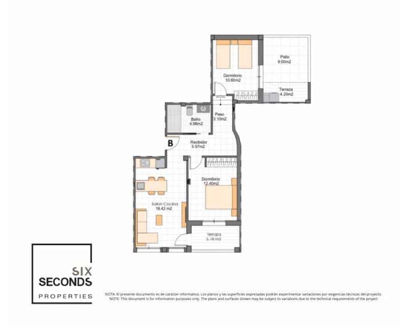 2 soverom Leilighet til salgs i San Pedro del Pinatar med svømmebasseng - € 259 900 (Ref: 9844262)