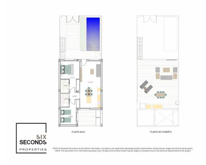 2 bedroom Semi-detached Villa for sale in Torre-Pacheco - € 259,900 (Ref: 9844508)