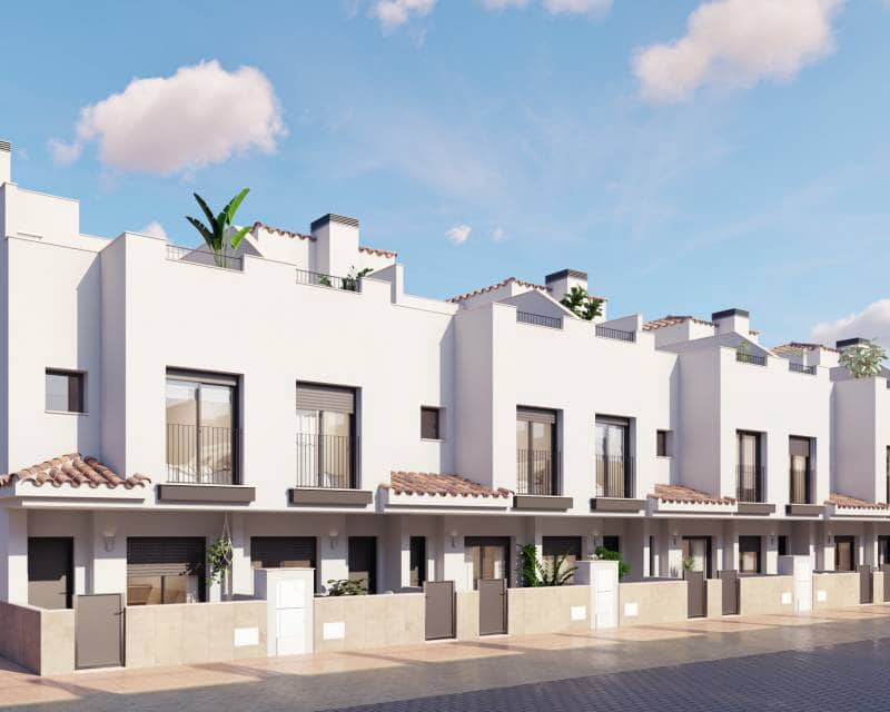 3 bedroom Semi-detached Villa for sale in Torre-Pacheco with pool - € 219,900 (Ref: 9844510)