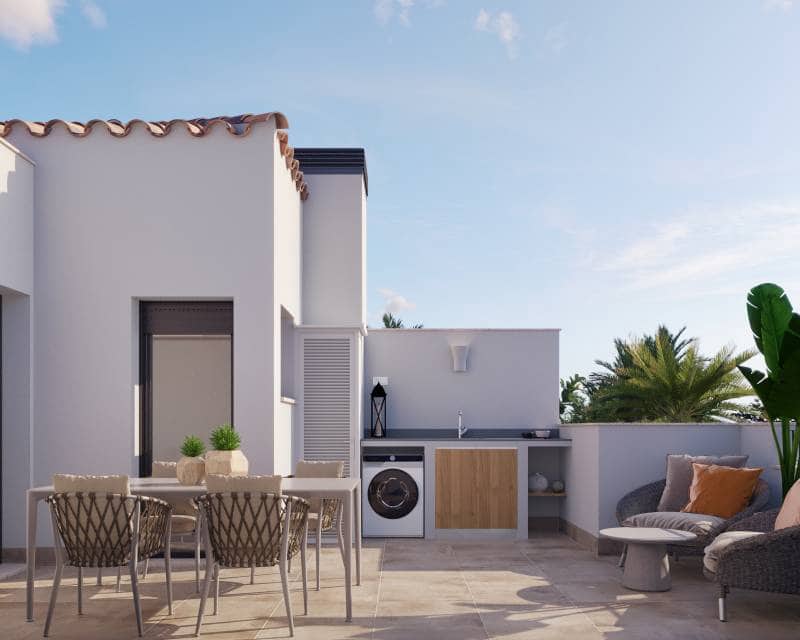 3 bedroom Semi-detached Villa for sale in Torre-Pacheco with pool - € 219,900 (Ref: 9844510)