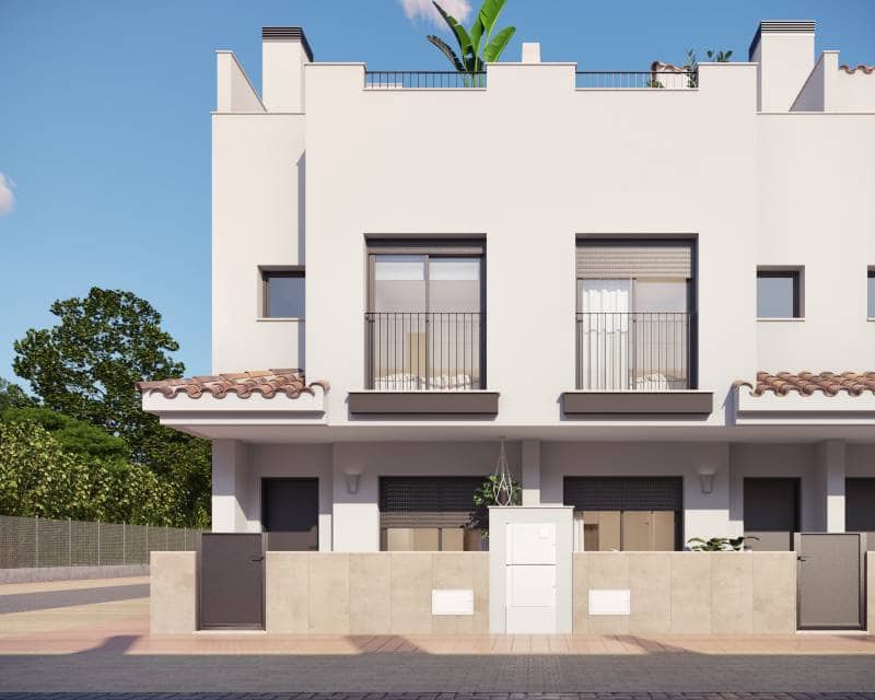 3 bedroom Semi-detached Villa for sale in Torre-Pacheco with pool - € 219,900 (Ref: 9844510)