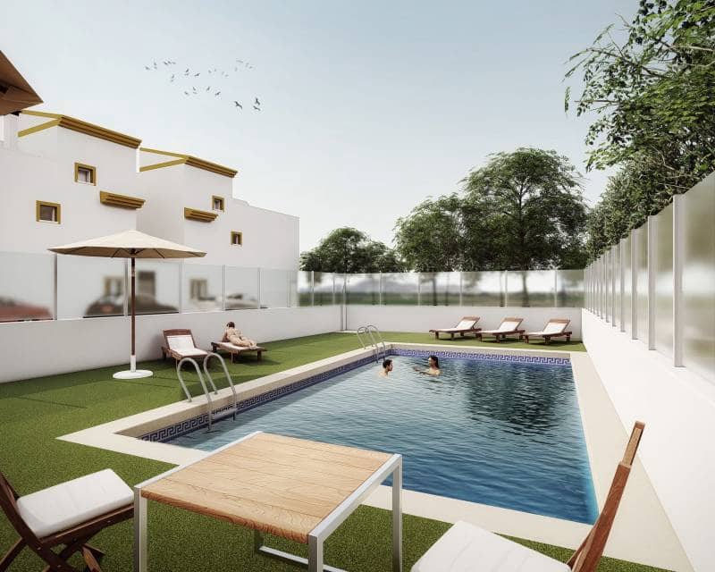 3 bedroom Semi-detached Villa for sale in Torre-Pacheco with pool - € 219,900 (Ref: 9844510)