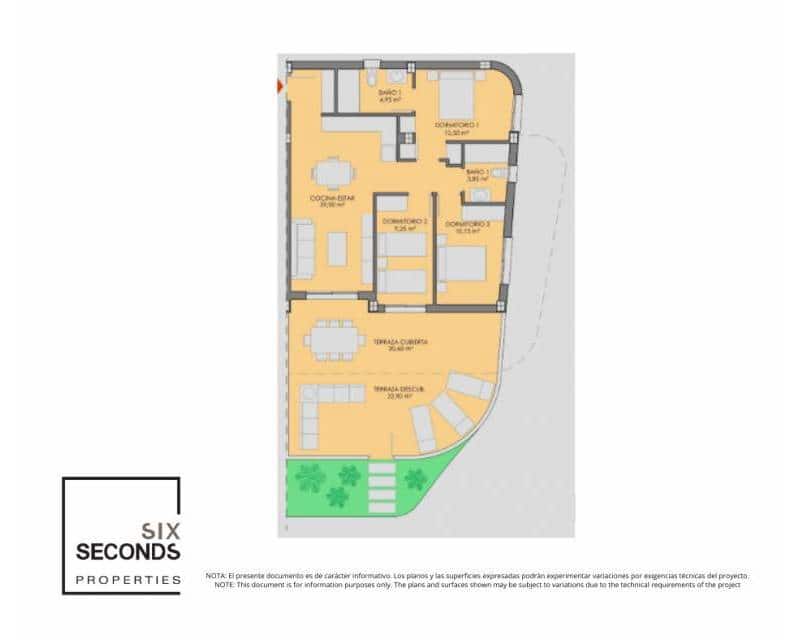 3 soverom Leilighet til salgs i Los Alcazares med svømmebasseng - € 358 900 (Ref: 9848158)