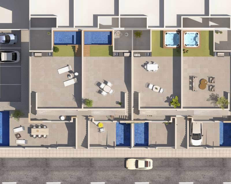 2 soveværelse Byhus til salg i San Pedro del Pinatar - € 319.900 (Ref: 9848249)