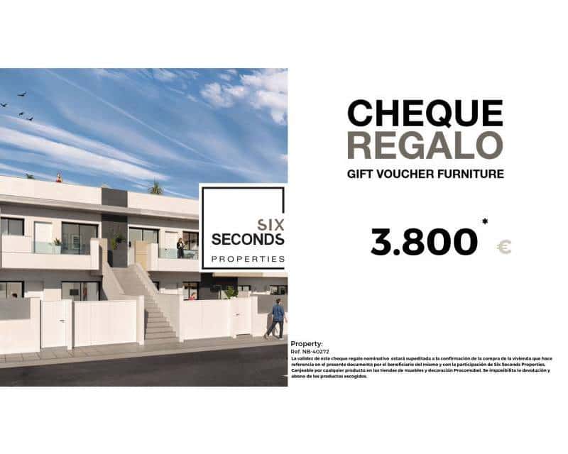 2 soveværelse Byhus til salg i San Pedro del Pinatar - € 319.900 (Ref: 9848249)