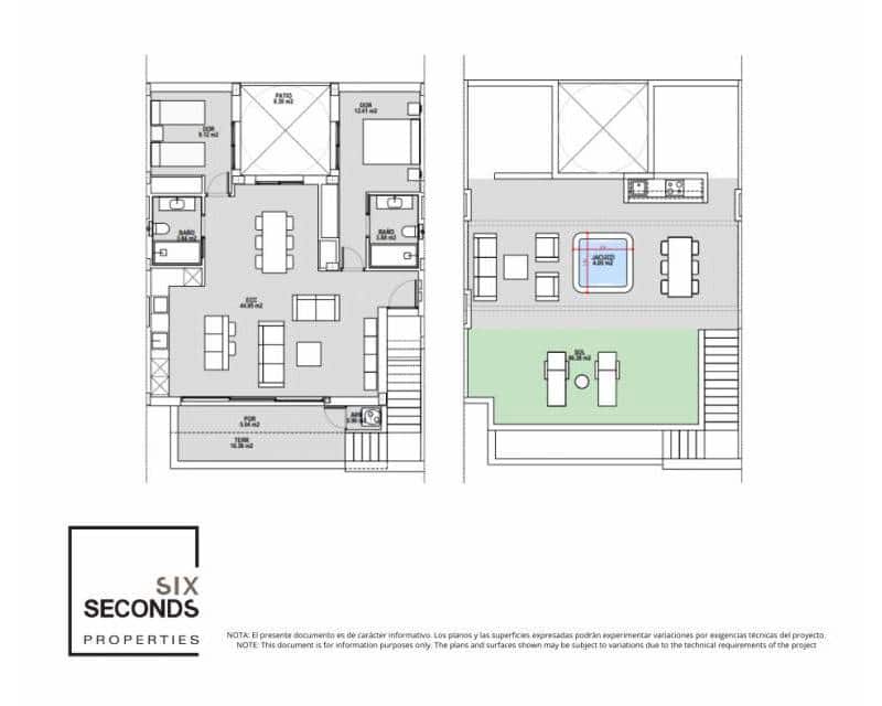 2 bedroom Townhouse for sale in Pilar de la Horadada - € 369,500 (Ref: 9849940)