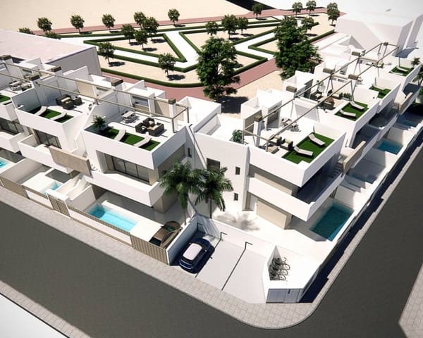 2 bedroom Townhouse for sale in Pilar de la Horadada ciudad, Pilar de la Horadada - € 369,500 (Ref: 9849940)