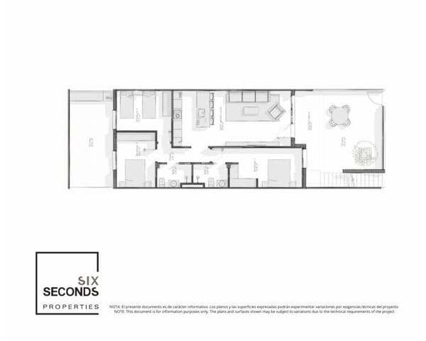 3 soveværelse Byhus til salg i Puerto Vera - Las Salinas, Vera med swimmingpool - € 268.500 (Ref: 9854269)