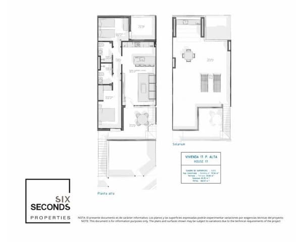 2 soveværelse Byhus til salg i Puerto Vera - Las Salinas, Vera med swimmingpool - € 298.500 (Ref: 9854270)