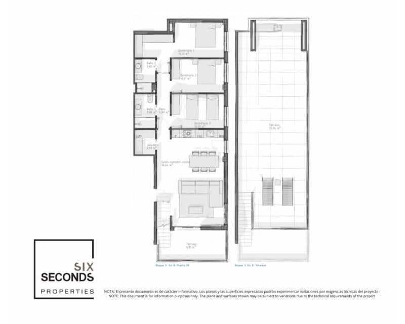 3 bedroom Penthouse for sale in Vera with pool - € 405,000 (Ref: 9858964)