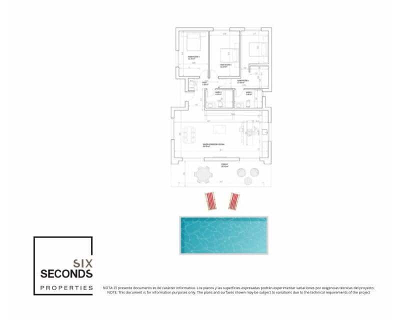 Chalet de 3 habitaciones en La Romana en venta con piscina - 295.900 € (Ref: 9867891)