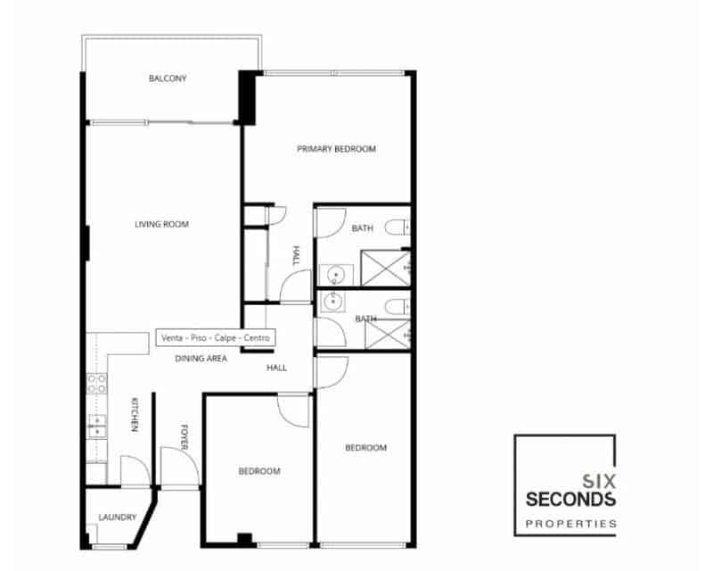 3 soveværelse Lejlighed til salg i Calpe / Calp - € 385.000 (Ref: 9872437)
