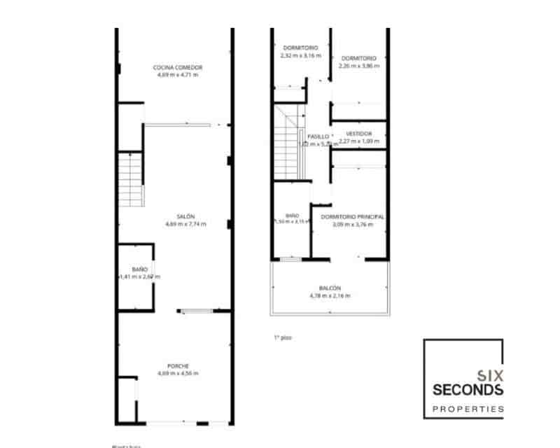 3 soverom Rekkehus til salgs i Los Balcones med garasje - € 320 000 (Ref: 9874038)