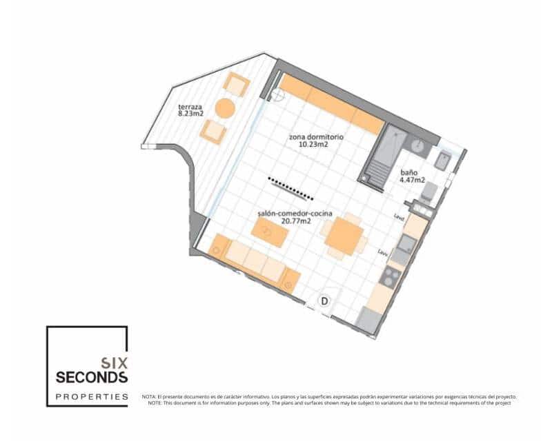 Ático de 1 habitación en Lo Pagan en venta con piscina - 158.900 € (Ref: 9879802)