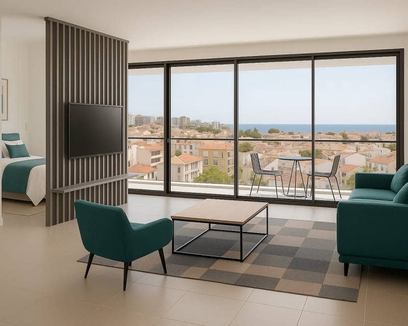 Ático de 1 habitación en Lo Pagan en venta con piscina - 158.900 € (Ref: 9879802)