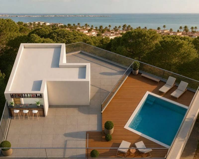 Ático de 1 habitación en Lo Pagan en venta con piscina - 158.900 € (Ref: 9879802)