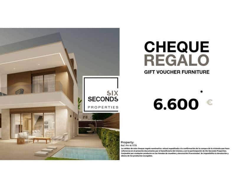 3 soveværelse Villa til salg i Pilar de la Horadada med swimmingpool garage - € 550.000 (Ref: 9879903)