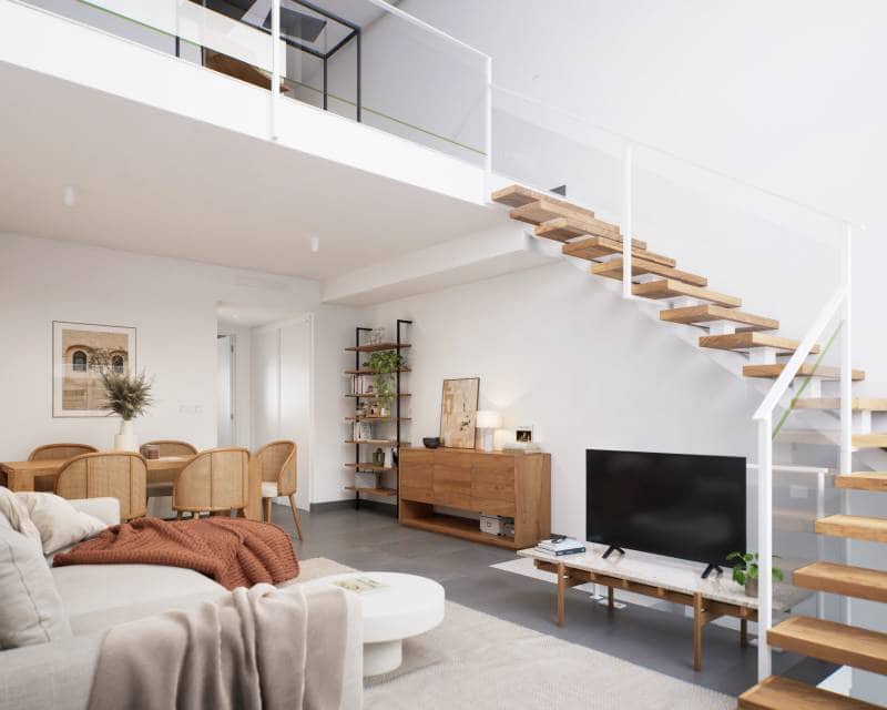 2 Zimmer Doppelhaus zu verkaufen in Gran Alacant mit Pool - 289.000 € (Ref: 9882634)