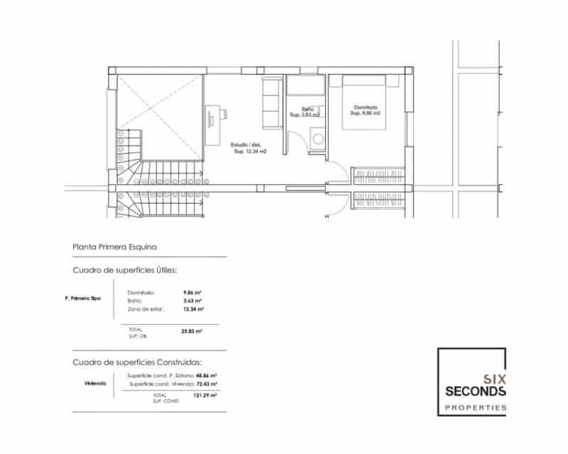 2 Zimmer Doppelhaus zu verkaufen in Gran Alacant mit Pool - 289.000 € (Ref: 9882634)