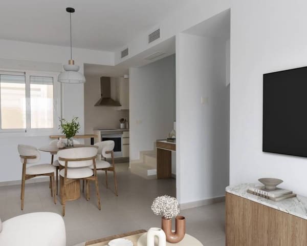 2 Zimmer Doppelhaus zu verkaufen in Monte y Mar, Santa Pola mit Pool - 306.000 € (Ref: 9882637)