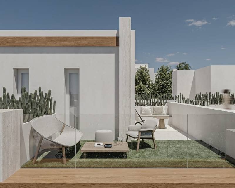 2 Zimmer Doppelhaus zu verkaufen in Gran Alacant mit Pool - 306.000 € (Ref: 9882637)